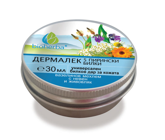 Универсален вазелинов мехлем 5 ПИРИНСКИ БИЛКИ, Биохерба, 30 мл