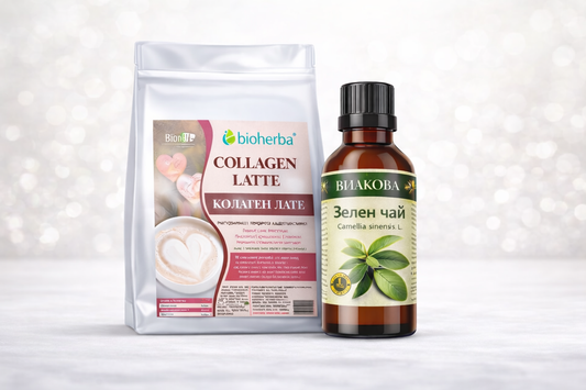 Сет за стегната и еластична кожа

Колаген Лате + Тинктура Зелен чай
